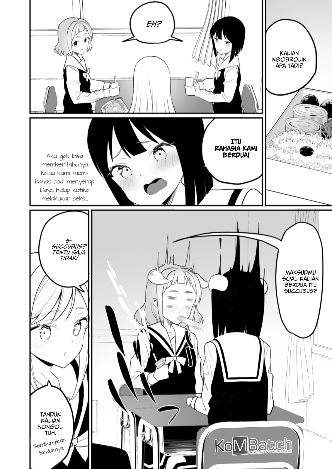 Succubus no Yuri na Hanashi Chapter 13 Bahasa Indonesia